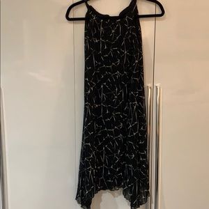 Black cocktail dress